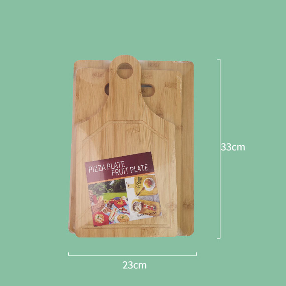 3-Piece Bamboo Cutting Board Set – Eco-Friendly & Knife-Safe Chopping Boards