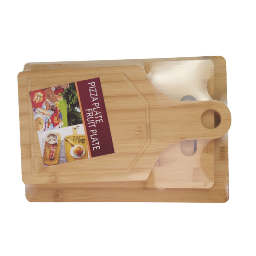3-Piece Bamboo Cutting Board Set – Eco-Friendly & Knife-Safe Chopping Boards